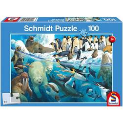 Schmidt Spiele Animals at the Polar Circle 100 Pieces