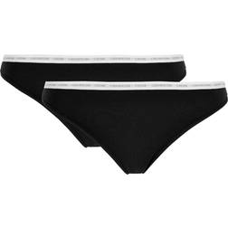 Calvin Klein Ck One Cotton Bikini Brief 2-Pack Black Female