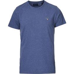 Gant Original T-shirt - Dark Jeans Blue Melange