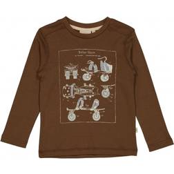 Wheat Roller Skates T-shirts - Walnut (2165e-010-3201)