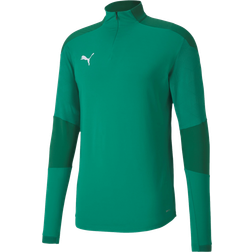 Puma teamFINAL 21 Training 1/4 Zip Top Men - Pepper Green/Power Green