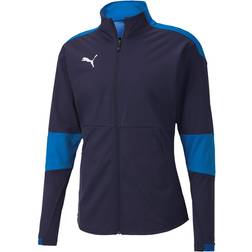 Puma teamFINAL 21 Sideline Jacket Men - Electric Blue Lemonade/Team Power Blue