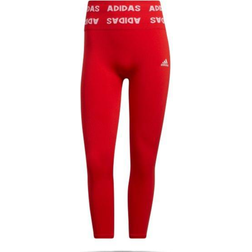 Adidas Training Aeroknit 7/8 High Rise Tights Women - Vivid Red