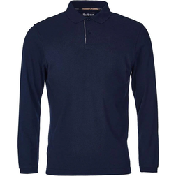 Barbour Long Sleeve Sports Polo Shirt - Navy