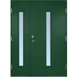 Scandidoor Standard Ytterdörr Frostat glas S 6530-G10Y V (150x200cm)