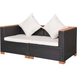 vidaXL 42754 Corner 2-pack Modulsoffa