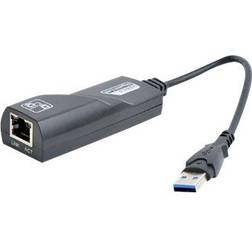 Gembird USB A-RJ45 M-F Adapter