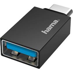 Hama 5Gbps 3.2 Gen1 USB C - USB A OTG Adapter M-F