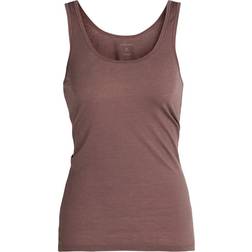 Icebreaker Siren Tanktop Van Merinowol - Mink