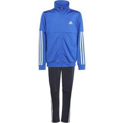 Adidas Junior 3-stripes Team Tracksuit - Bold Blue/White (GT0348)