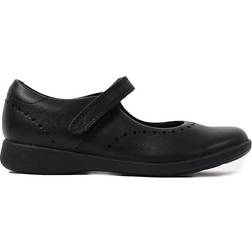 Clarks Kid's Etch Craft - Black Leather