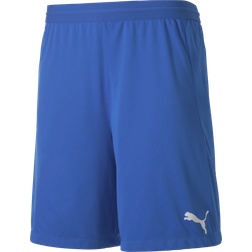 Puma teamFINAL 21 Knit Shorts Men - Electric Blue/Lemonade