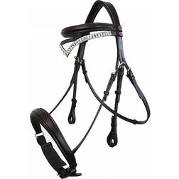 Whitaker Lynton Snaffle Bridle With 2 Browbands