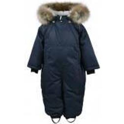 Mikk-Line Twill Baby Snowsuit - Blue Nights (19112)