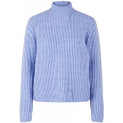 Pieces Cilla Knitted Pullover - Pale Iris