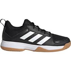 Adidas Kid's Ligra 7 Indoor Shoes - Core Black/Cloud White/Core Black