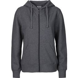 Neutral Zip Hoodie Women - Dark Heather