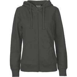 Neutral Zip Hoodie Women - Charcoal