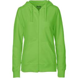 Neutral Zip Hoodie Women - Lime