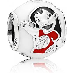 Pandora Disney Lilo & Stitch Charm - Silver/Multicolour