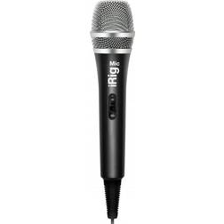 IK Multimedia 2247294K10008 iRig Mic Microphone main iPhone, iPad, iPodTouch et Android avec entrée micro Directivité cardioïde 3 Noir