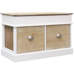 vidaXL Entrance Storage Bench 70x45cm