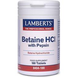 Lamberts Betaine HCL with Pepsin 180 pcs