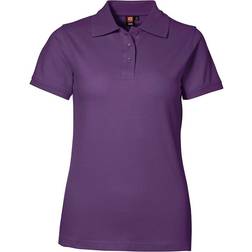 ID Ladies Stretch Polo Shirt - Purple