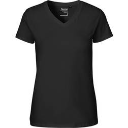 Neutral Ladies V-Neck T-shirt - Black