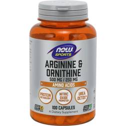 Now Foods Arginine & Ornithine 100 pcs