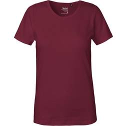 Neutral Ladies Interlock T-shirt - Bordeaux