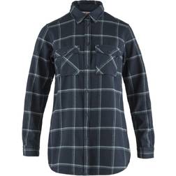 Fjällräven Övik Twill Shirt LS W - Dark Navy/Steel Blue