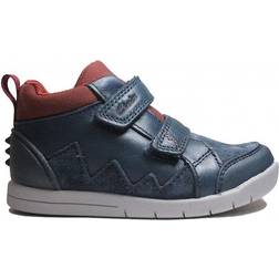 Clarks Toddler Rex Park - Navy Leather