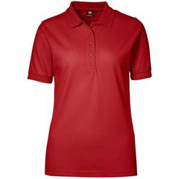 ID Ladies Pro Wear Polo Shirt - Red