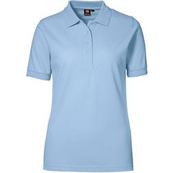 ID Ladies Pro Wear Polo Shirt - Light Blue