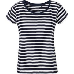 Neutral Women's Organic Loose Fit T-shirt - Stripe