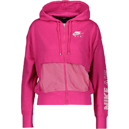 Nike Air Hooded Jacket Women - Fireberry/White