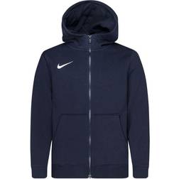 Nike Youth Park 20 Full Zip Fleeced Hoodie - Obsidian/White (CW6891-451)