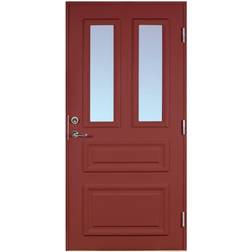 Scandidoor Exklusiv Ytterdörr Frostat glas S 4050-Y90R, S 0502-Y H (90x200cm)