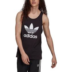 adidas Adicolor Classics Trefoil Tank Top - Black/White