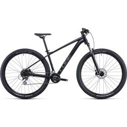 Cube Aim Race Hardtail 8-Speed 2022 - Black/Azure Unisex