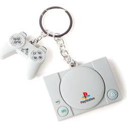 PlayStation Console & Controller 3D Keychain