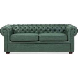 Beliani Chesterfield Divano 195cm Divano 3 Posti