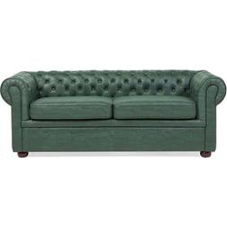 Beliani Chesterfield Sofa 195cm 3 Seater