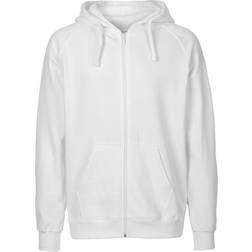 Neutral O63301 Zip Hoodie - White