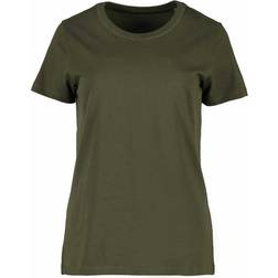 ID Organic O-neck Ladies Tee - Olive