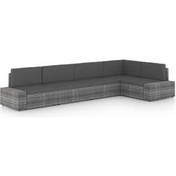 vidaXL 3067172 Loungesæt, borde inkl. 5 sofaer