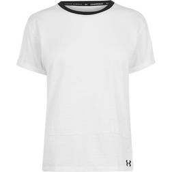 Under Armour Charged Cotton T-shirt Womens - White/Black