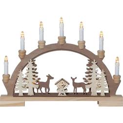Star Trading Fauna Nature Adventsljusstake 45cm