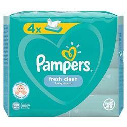 Pampers Wipes Fresh Clean 208pcs